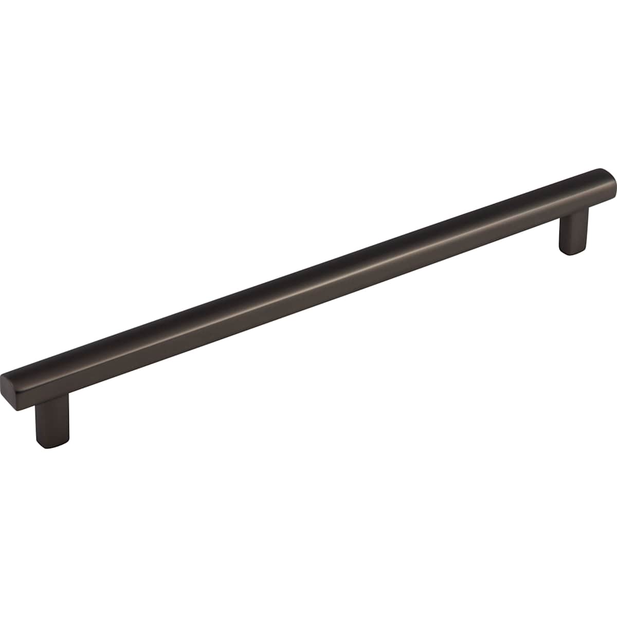 Top Knobs - TK908BLK - Hillmont 8-13/16 Inch Center to Center Bar Cabinet Pull from the Lynwood Series in Flat Black