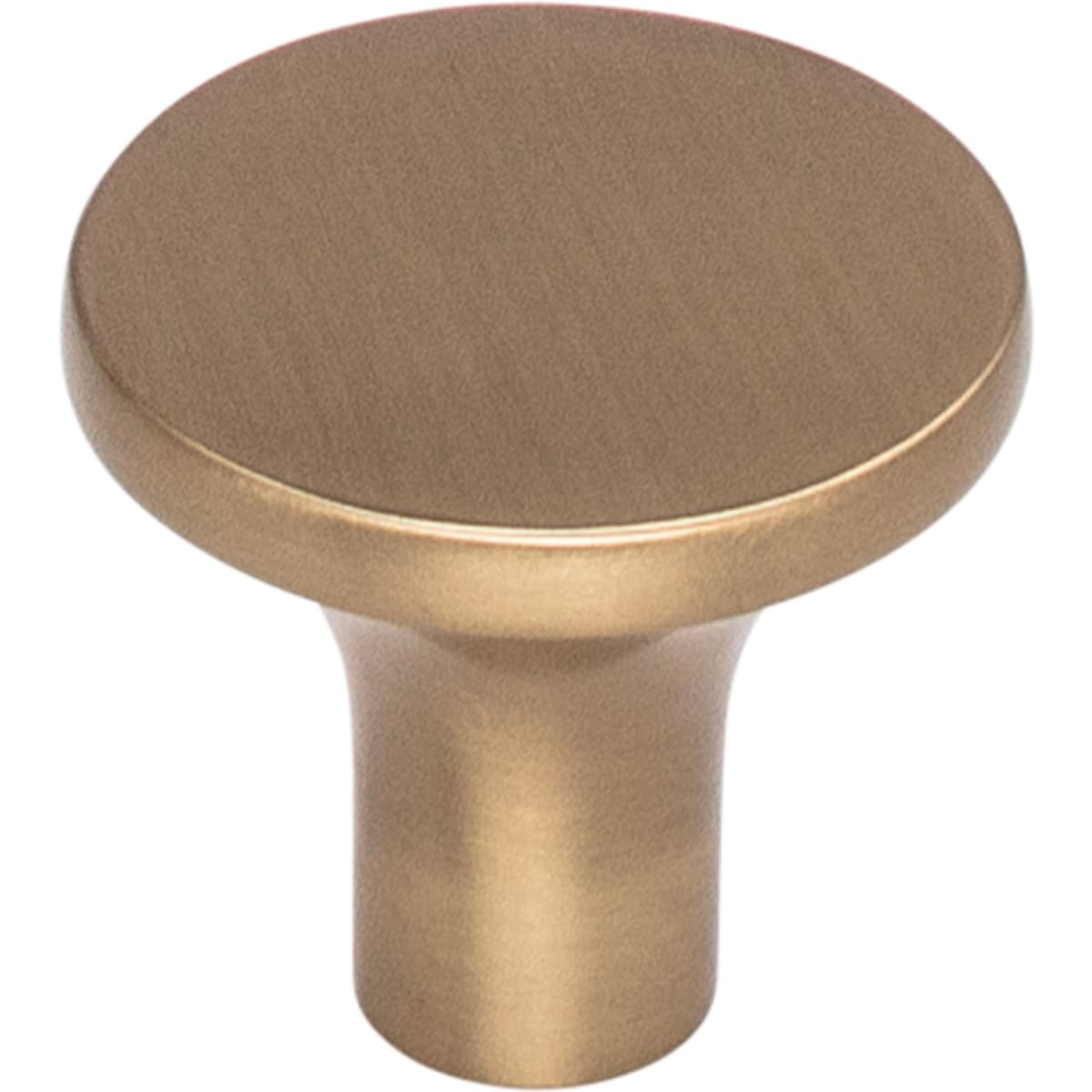 Top Knobs - TK913HB - Marion 1-1/4 Inch Mushroom Cabinet Knob from the Lynwood Collection in Honey Bronze