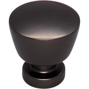 Top Knobs - TK960AG - Allendale 1-1/8 Inch Mushroom Cabinet Knob from the Lynwood Collection in Ash Gray