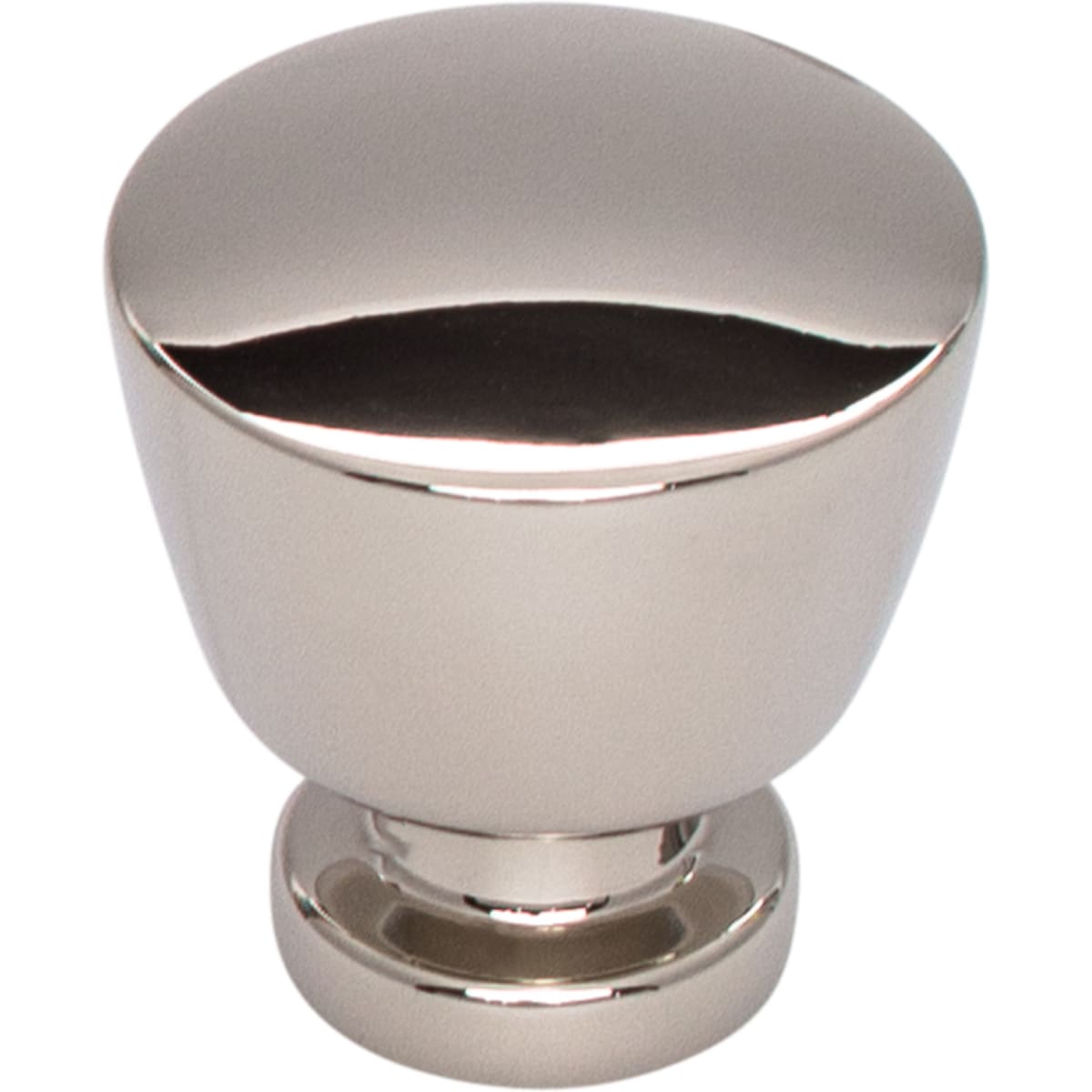 Top Knobs - TK961PN - Allendale 1-1/4 Inch Mushroom Cabinet Knob from the Lynwood Collection in Polished Nickel