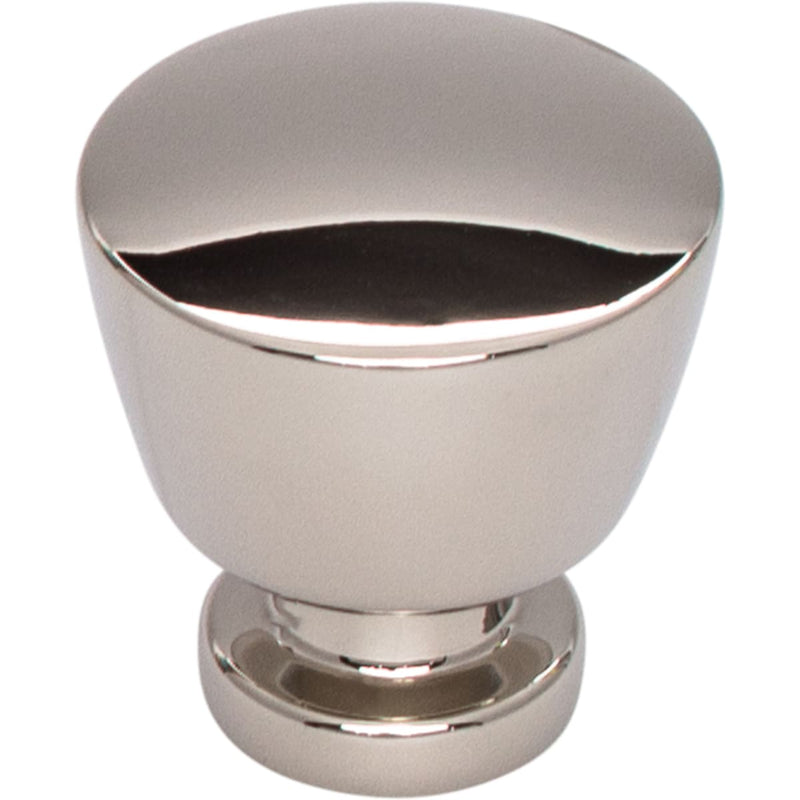 Top Knobs - TK961PN - Allendale 1-1/4 Inch Mushroom Cabinet Knob from the Lynwood Collection in Polished Nickel