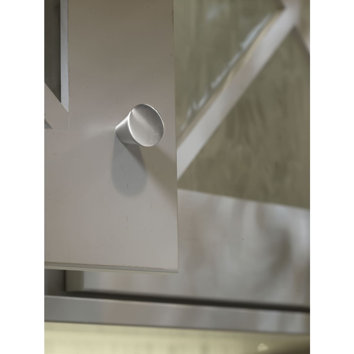 Top Knobs - M371 - Cone 1-1/16 Inch Conical Cabinet Knob from the Nouveau Collection in Brushed Satin Nickel