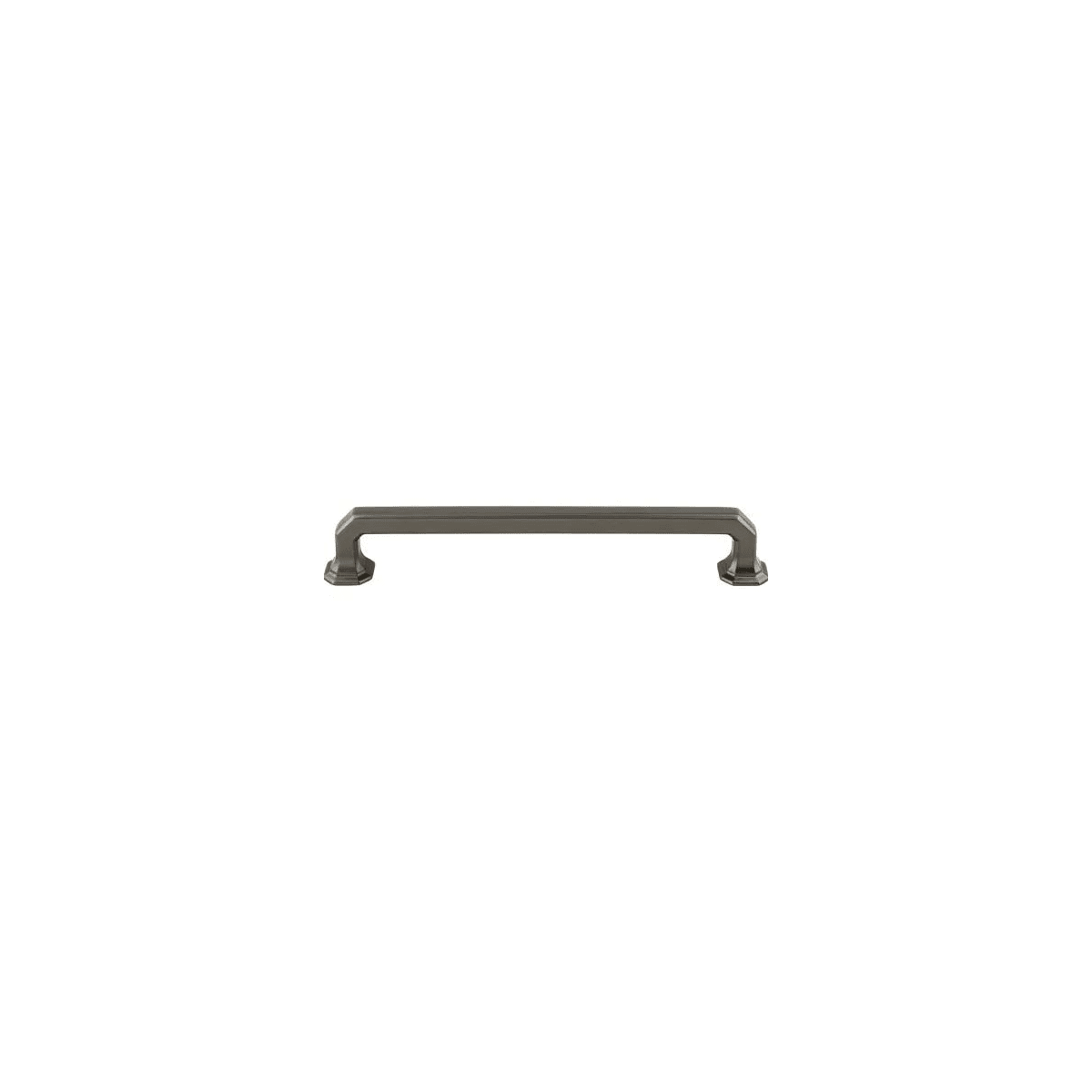 Top Knobs - TK289AG - Emerald 7 Inch Center to Center Handle Cabinet Pull from the Chareau Collection in Ash Gray