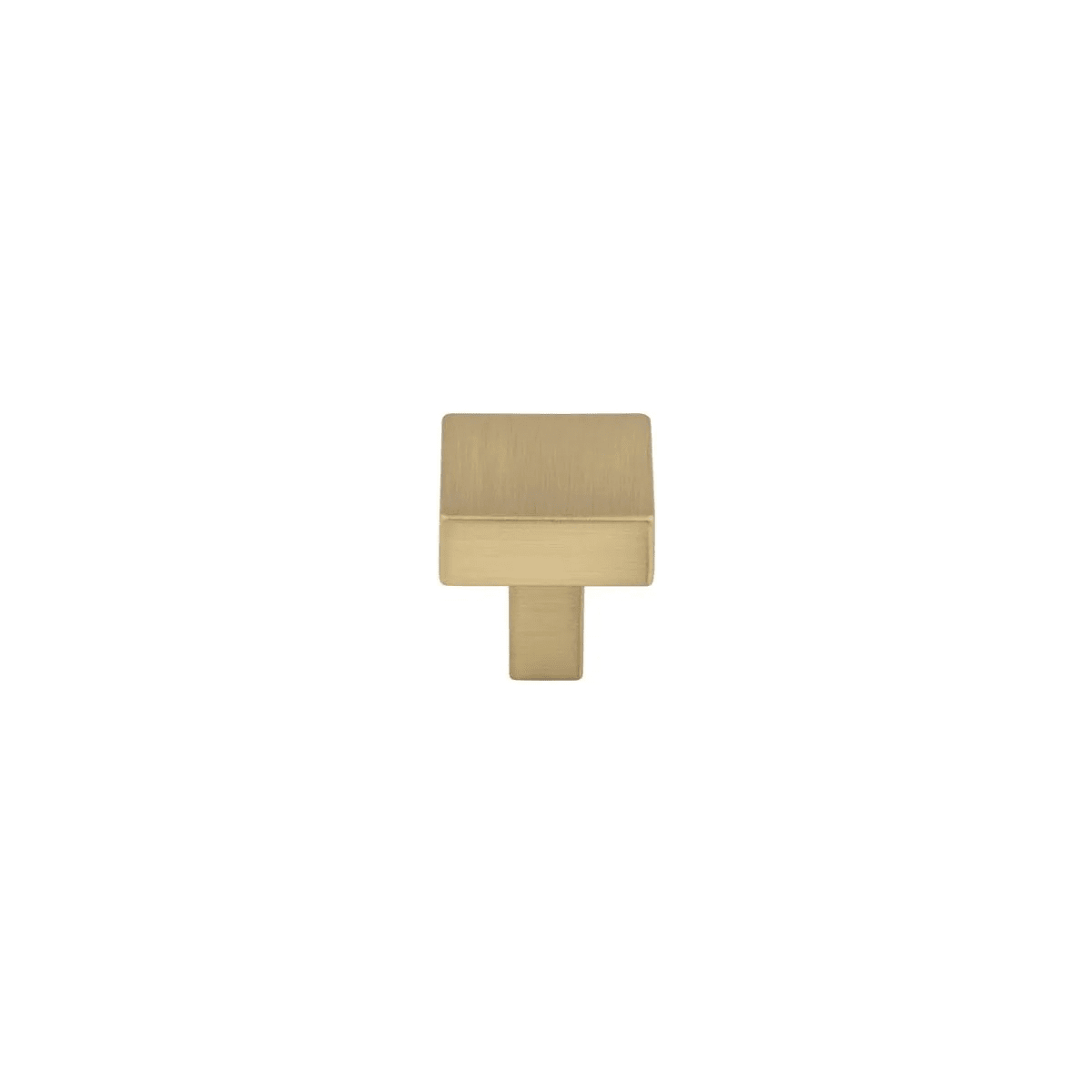 Top Knobs - TK740HB - Channing 1-1/16 Inch Square Cabinet Knob from the Barrington Collection in Honey Bronze
