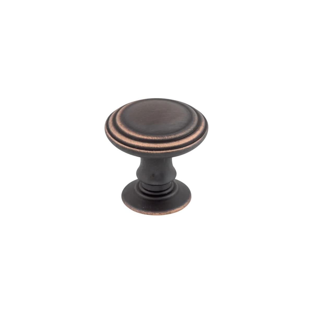 Reeded 1-1/4 Inch Mushroom Cabinet Knob from the Chareau Collection - 25 Pack